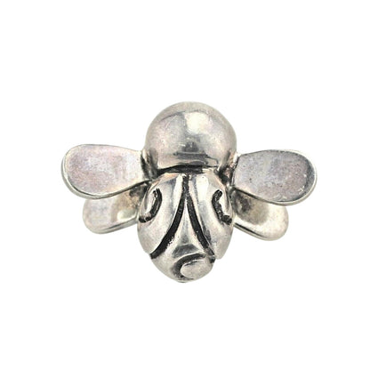 Vintage Bumble Bee Pin Solid Sterling Silver 925 Zina 12.6 g