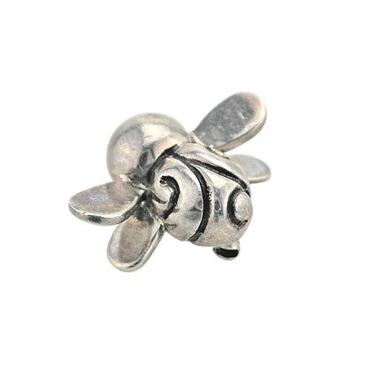 Vintage Bumble Bee Pin Solid Sterling Silver 925 Zina 12.6 g