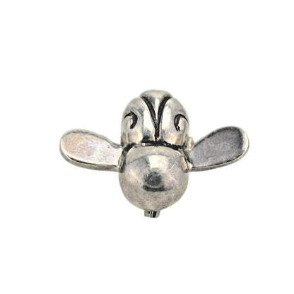Vintage Bumble Bee Pin Solid Sterling Silver 925 Zina 12.6 g
