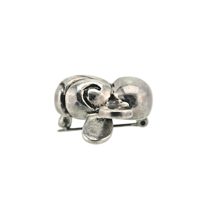 Vintage Bumble Bee Pin Solid Sterling Silver 925 Zina 12.6 g
