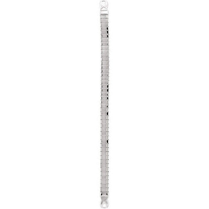 Ladies Stainless Steel Ring End Expansion Band 8-10mm