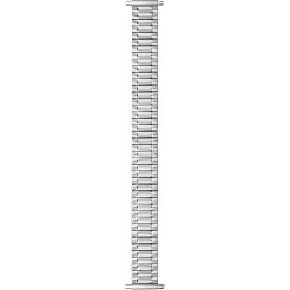 Mens 16-20 mm Stainless Straight, Spring End Expansion Watch Band