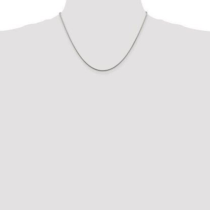 Sterling Silver 925 1.25mm Snake Chain 18 Inch Necklace