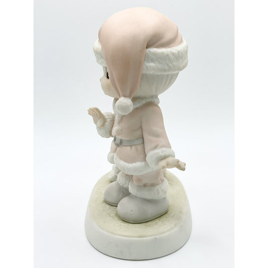 Precious Moments 1992 Wishing You A Ho Ho Ho Figurine 527629