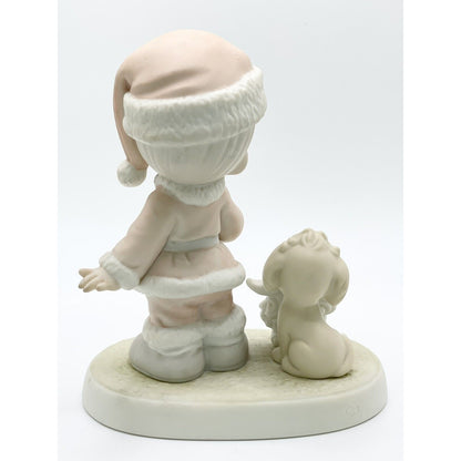 Precious Moments 1992 Wishing You A Ho Ho Ho Figurine 527629