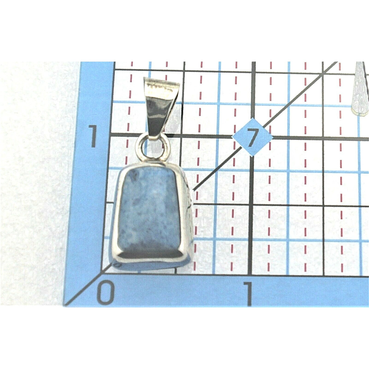 Lapis Pendant  .925 Sterling Silver 8.0 g
