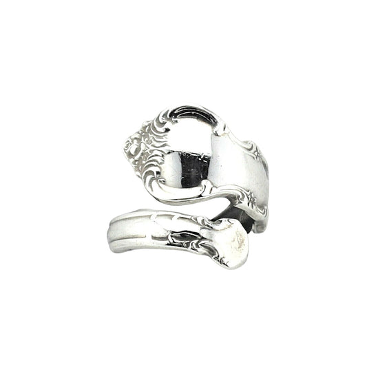 Sterling Silver Handmade Fashion Spoon Ring 7.8g Size 6.5
