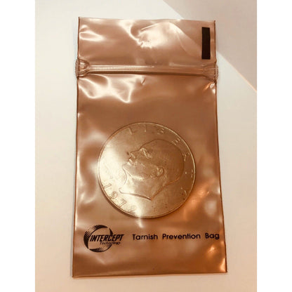 25 Silver Anti Tarnish Corrosion Intercept  2" x 3" zip-loc bag