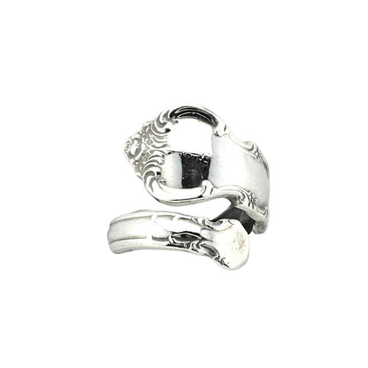 Sterling Silver Handmade Fashion Spoon Ring 7.8g Size 6.5