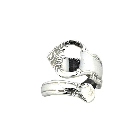 Sterling Silver Handmade Fashion Spoon Ring 7.8g Size 6.5
