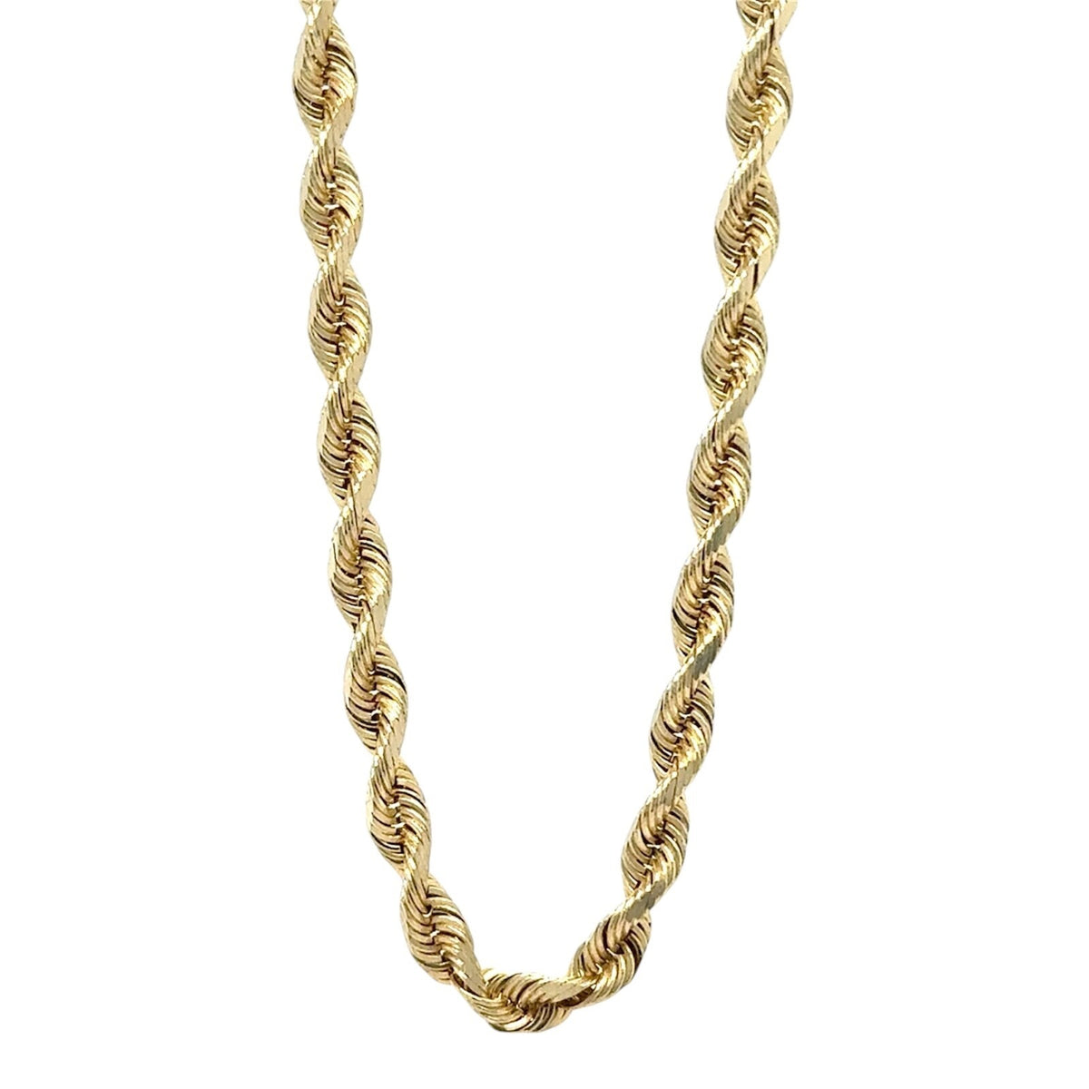3mm 14k Yellow Gold 20 inch Rope Chain 12.7g