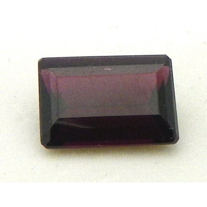 9ct MOZAMBIQUE RHODOLITE 10mm X 14mm EMERALD CUT STONE