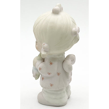 Precious Moments 1983 Flower Girl Figurine E-2835