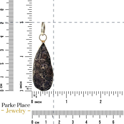 Multicolor Druzy Quartz Solitaire Sterling Silver Pendant 7.4g