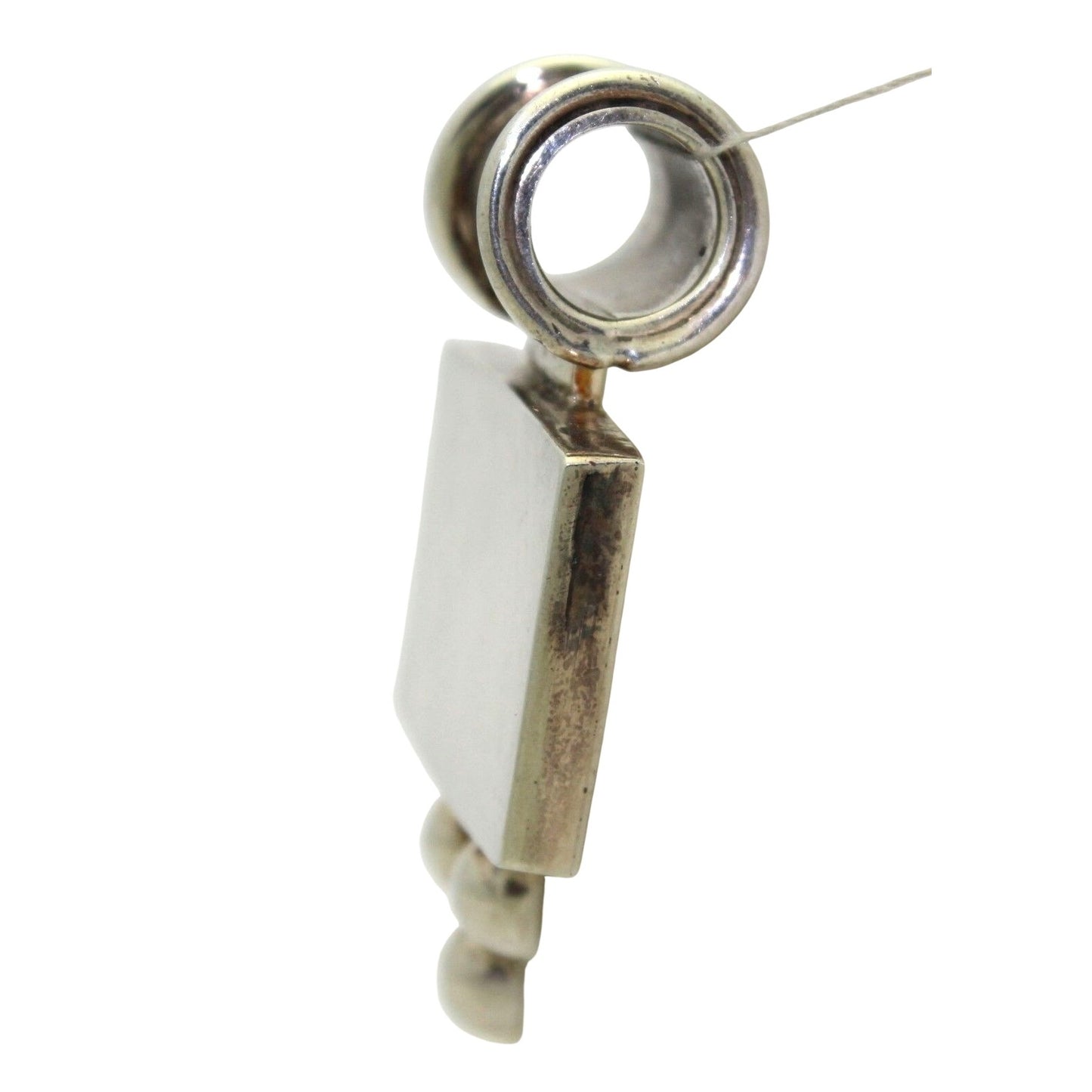 .925 Sterling Silver Geometric Pendant 12.5g