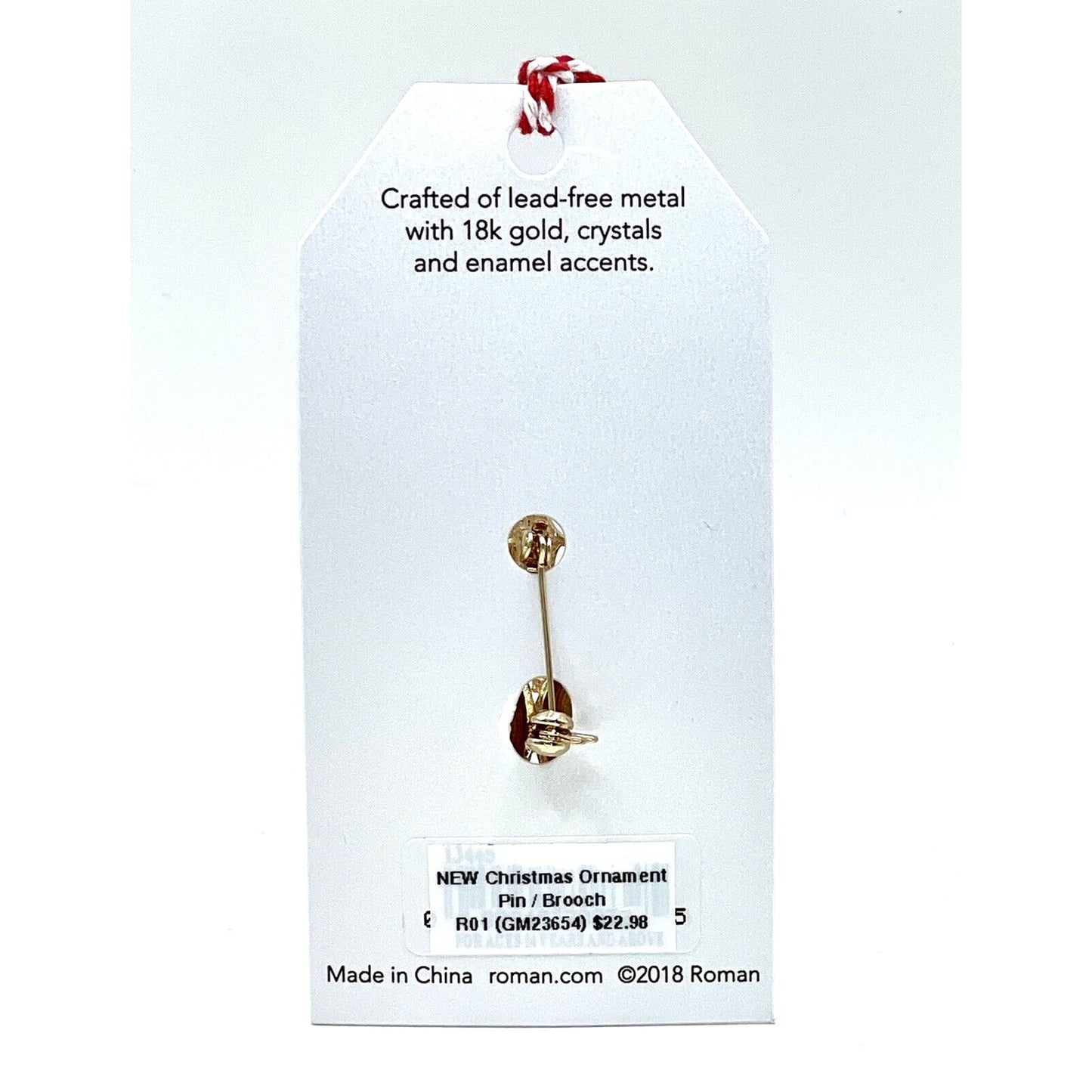 Christmas Ornament Pin