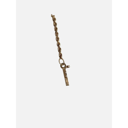 1.4 mm Rope 18 inch Chain REAL SOLID 14 k Yellow Gold 3.8 g