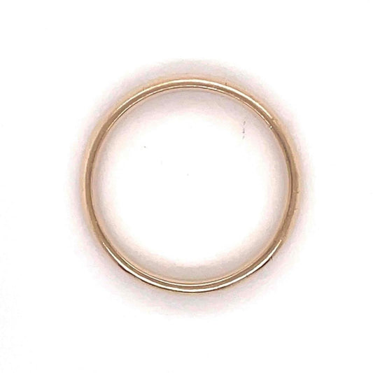 4.2 mm Wedding Band Ring 14k Yellow Gold 5.2 g Size 8.75