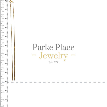14k Yellow Gold 18 inch Box Chain 2.4g