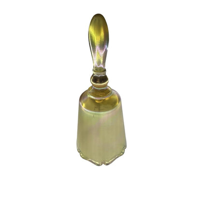 Fenton 50th Anniversary Bell 7463 51 Signed gold iridescent Color