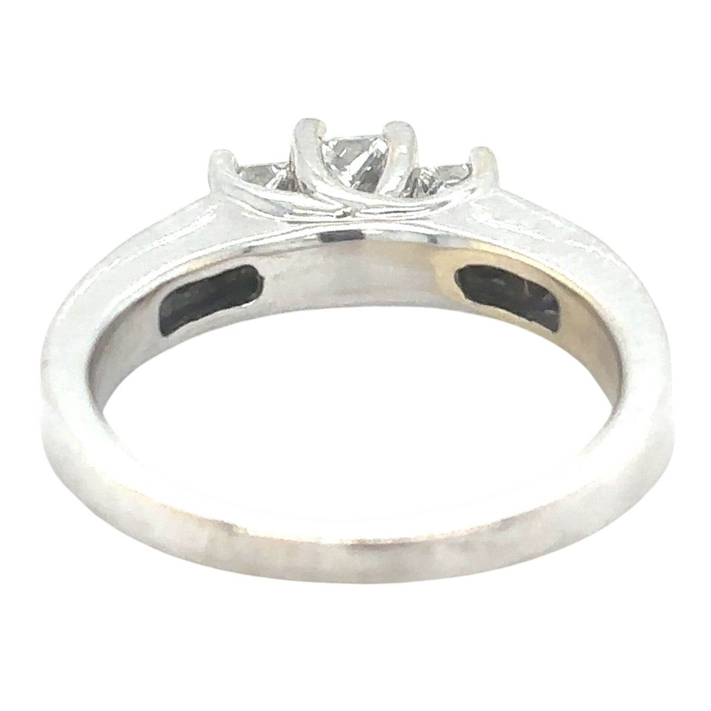 1/2ctw Diamond 14k White Gold Size 7 Ring 5.1g