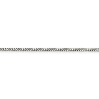 Sterling Silver 2.75mm Diamond-Cut Rope Chain Necklace 24 Inches