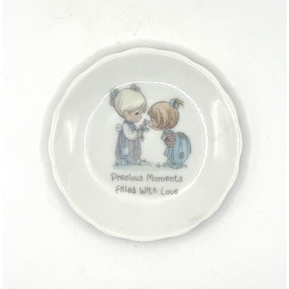 Precious Moments Porcelain Plate Precious Moments Filled With Love