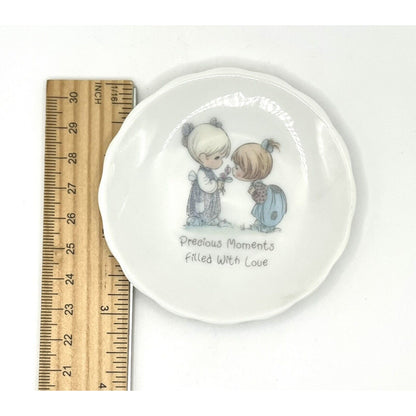 Precious Moments Porcelain Plate Precious Moments Filled With Love