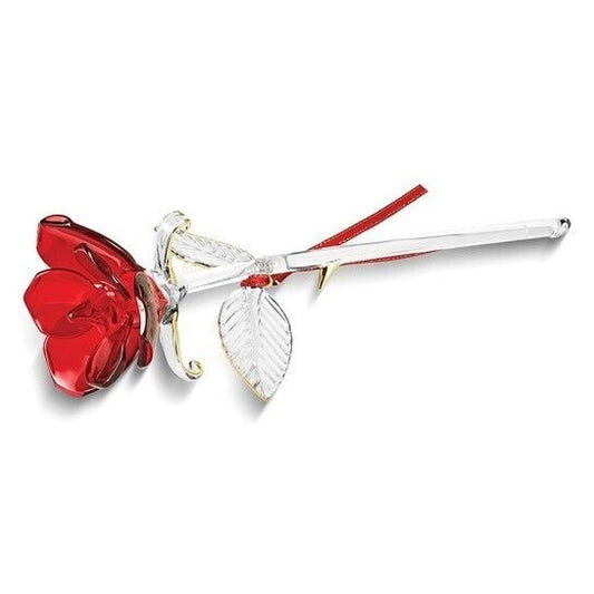Glass Baron Long Stem Red Rose