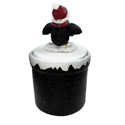 The Finishing Touch American Greetings Penguin Candle Holder & Candle
