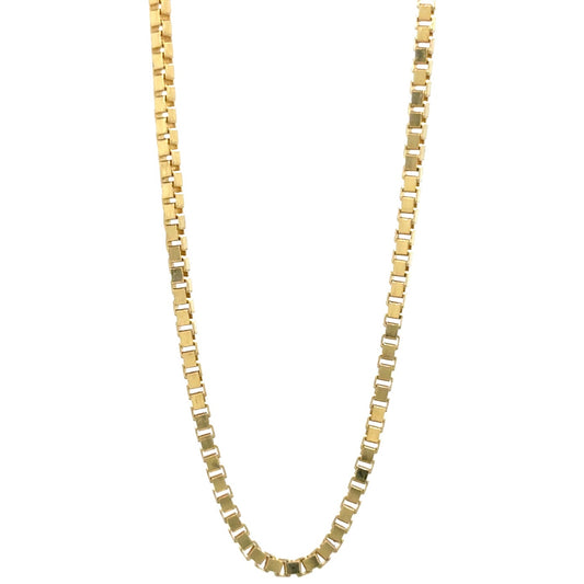 14k Yellow Gold 1mm 18 inch Box Chain 4.3g