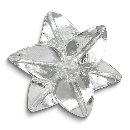 DAFFODIL Flower Pewter Ring Holder Jewelry Stand