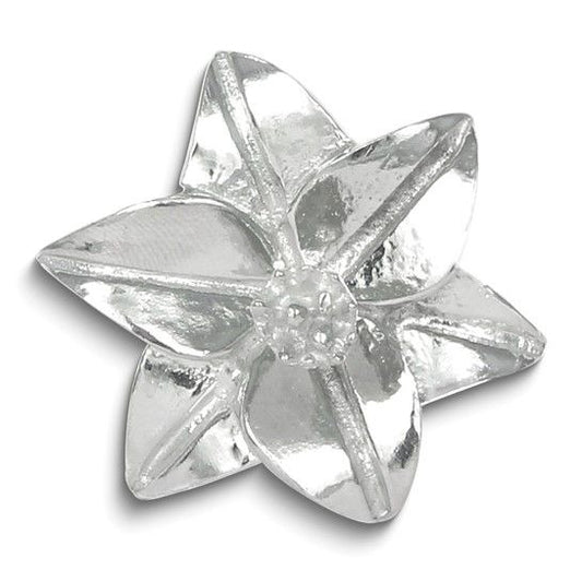DAFFODIL Flower Pewter Ring Holder Jewelry Stand