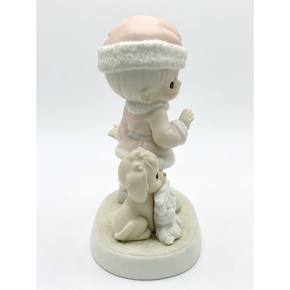 Precious Moments 1992 Wishing You A Ho Ho Ho Figurine 527629
