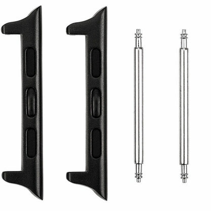 42 mm Black Smart Watch Spring Bar Adapter for Use with Apple Watch®