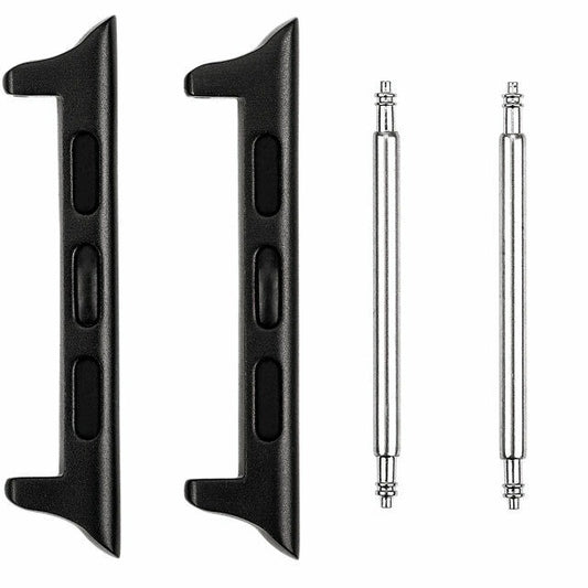 42 mm Black Smart Watch Spring Bar Adapter for Use with Apple Watch®
