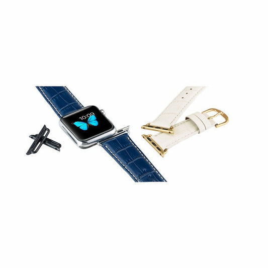 42 mm Black Smart Watch Spring Bar Adapter for Use with Apple Watch®