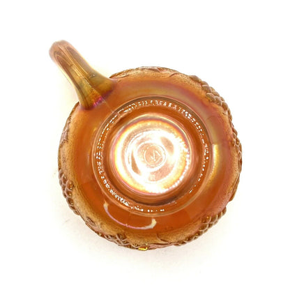 Vintage Carnival Glass Iridescent Marigold Northwood Grape and Cable Cup