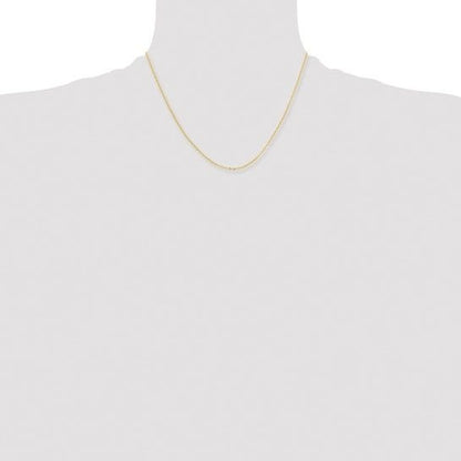 Chisel Gold-Tone Brass 1.70mm Plated 18 inch Rolo Chain