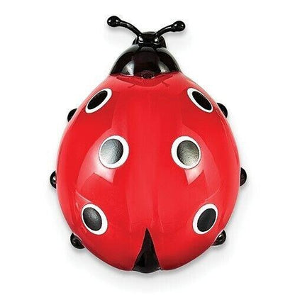 Glass Baron Red Ladybug Handcrafted Glass Figurine