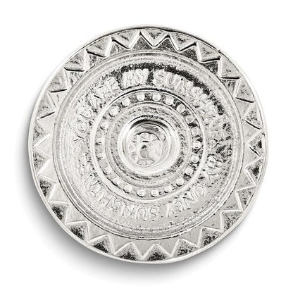 YOU ARE MY SUNSHINE Handcrafted Pewter Ring Holder Jewelry Stand