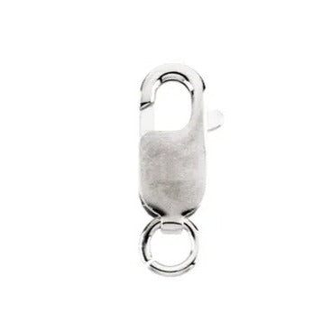 Sterling Silver Lobster Clasp 16 mm x 6.2 mm With Spring Ring