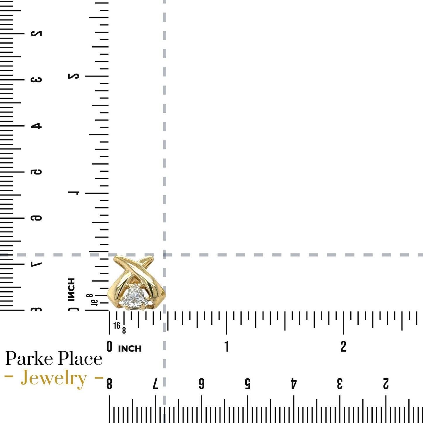 10k Yellow Gold CZ Earrings 2.8g