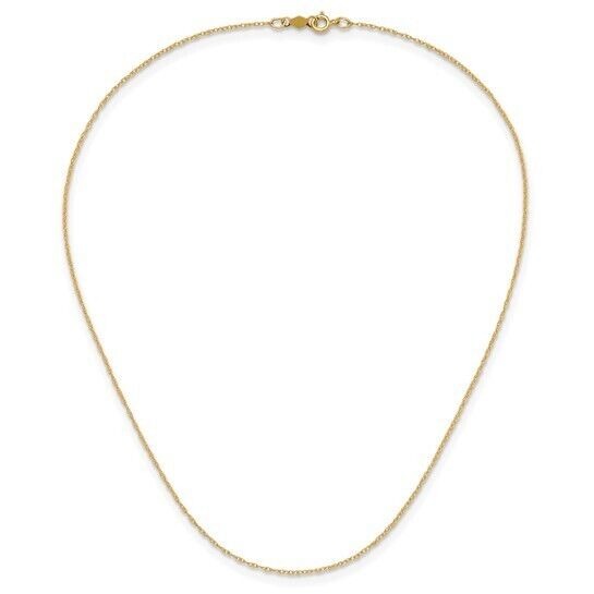 14K Yellow Gold Madi K Childs Rope Chain Necklace 13 Inch