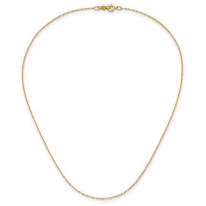 14K Yellow Gold Madi K Childs Rope Chain Necklace 13 Inch