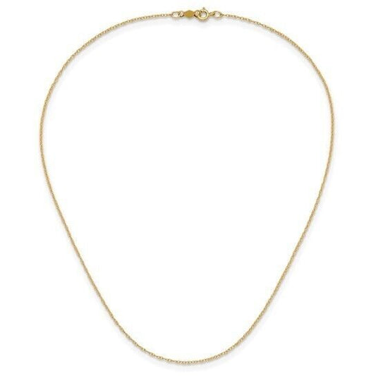14K Yellow Gold Madi K Childs Rope Chain Necklace 13 Inch