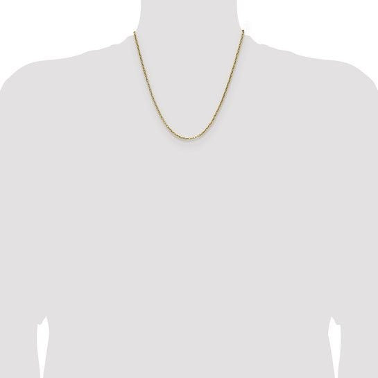 Chisel Stainless Steel Yellow  2.2mm 20 Inch Box Paperclip Chain Necklace