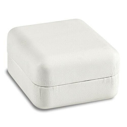 14k Madi K White Gold 5mm Cubic Zirconia and 4mm Ball Reversible Earrings