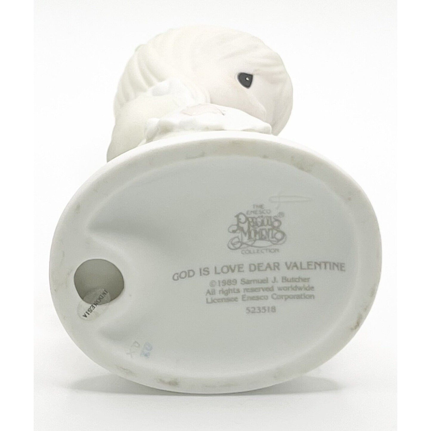 Precious Moments 1989 God Is Love Dear Valentine Figurine 523518