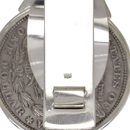 1880  O Morgan Dollar Sterling Silver Money Clip